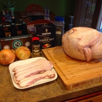 Beer and Bacon Brined Turkey